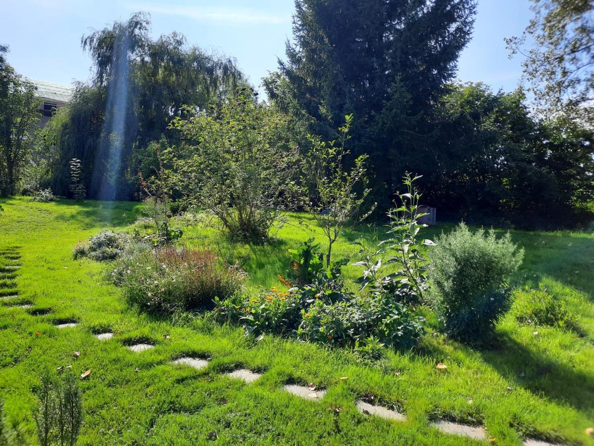 La Yourte Au Fonds Du Jardin Xhoris Luaran gambar